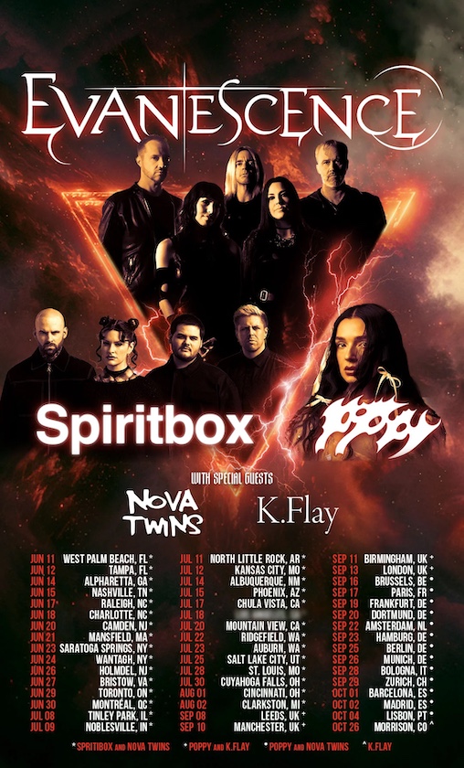 Du betrachtest gerade EVANESCENCE – US & Europatour kommt 2026