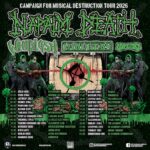 NAPALM DEATH – “Campaign for Musical Destruction“ Tour 2026 (mit WHIPLASH u.a.)