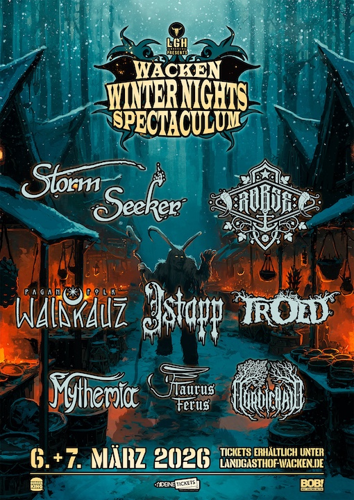 Du betrachtest gerade Wacken Winter Nights Spectaculum – 2026 mit STORM SEEKER, ROBSE u.a.