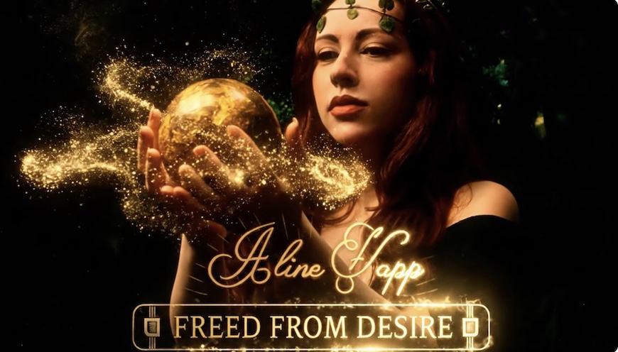 Du betrachtest gerade ALINE HAPP – Neue `Freed From Desire` Mystic Cinematic Version