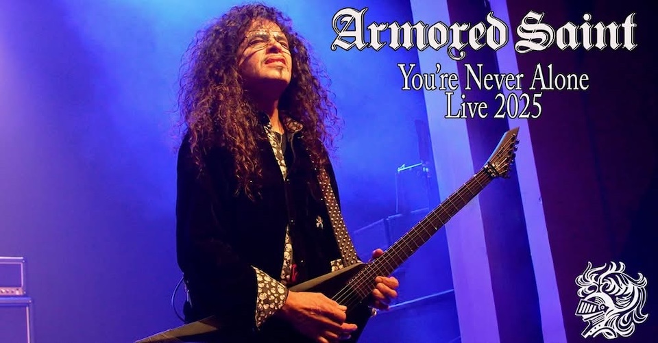 Mehr über den Artikel erfahren ARMORED SAINT –  Neues `You’re Never Alone` Livevideo ist online