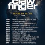 CLAWFINGER – European Tour 2026 angekündigt