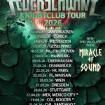FEUERSCHWANZ –  “Knightclub” World Tour für 2026 angekündigt