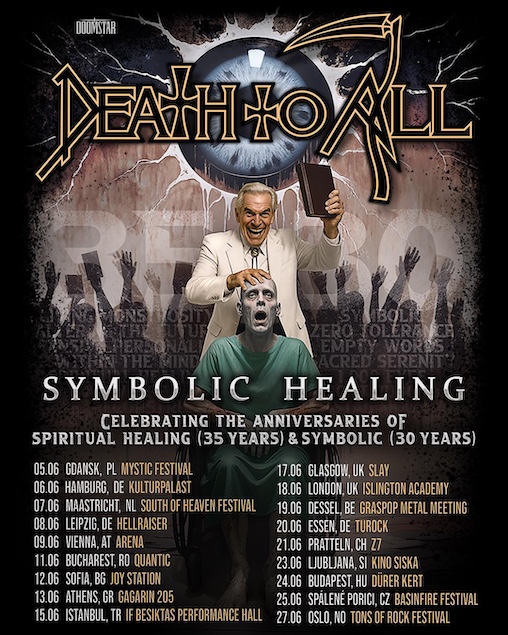 Mehr über den Artikel erfahren DEATH TO ALL – “Symbolic Healing” European Tour 2026 Ankündigung