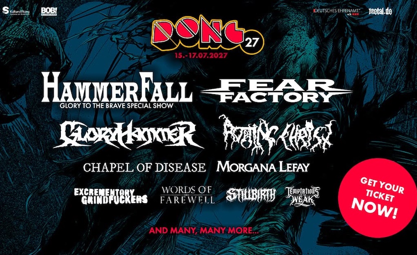 Du betrachtest gerade DONG Open Air – Neue Bands für 2027 FEAR FACTORY, ROTTING CHRIST
