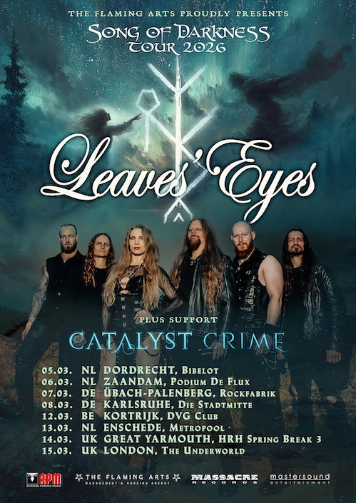 Mehr über den Artikel erfahren LEAVES‘ EYES – Mit neuer EP auf “Song Of Darkness“ Tour im März