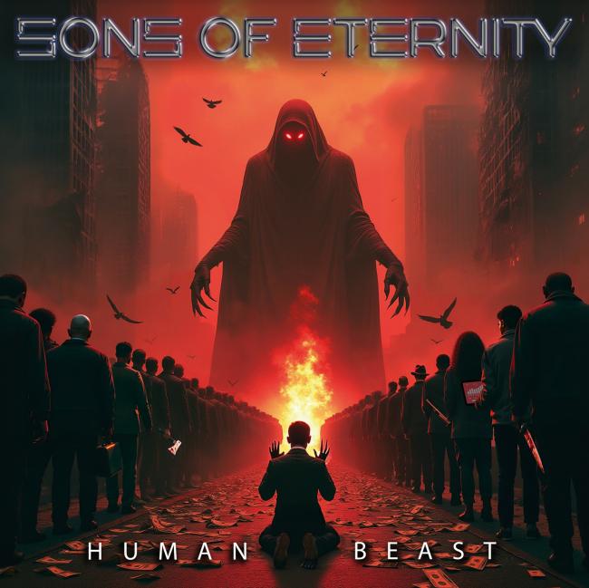 Du betrachtest gerade SONS OF ETERNITY  – Heavy Metal Outfit kündigt “Human Beast“ mit `Forever` Clip an