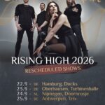 BEYOND THE BLACK – Neue `Rising High` Tour Termine stehen fest