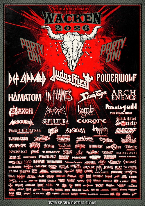 Du betrachtest gerade WACKEN Open Air 2026  – 50 Neue Bands bestätigt; Lacuna Coil, Alcest,  Fit For An Autopsy …