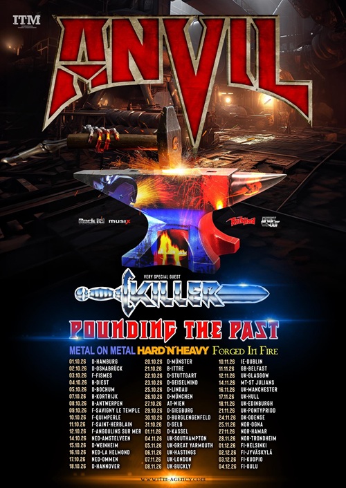 Mehr über den Artikel erfahren ANVIL – „Pounding The Past“ Tour kommt im Herbst