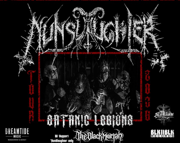 Du betrachtest gerade NUNSLAUGHTER –  Video zur neue Single `Rotten Messiah` & Tourdates