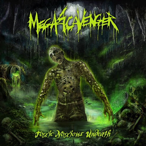 Du betrachtest gerade MEGASCAVENGER ft. Kam Lee (MASSACRE) – `Graveyard Dreams and Bonehouse Screams´ Premiere