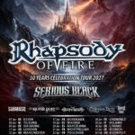 RHAPSODY OF FIRE, SERIOUS BLACK – „30 Years Celebration Tour“ im Januar