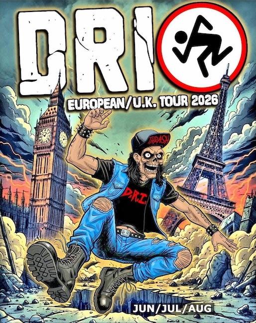 Mehr über den Artikel erfahren D.R.I. – European & UK Tour 2026 im Sommer