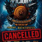 VICTORY –  “Temple Of The Fallen Culture“ Retro-Tour abgesagt