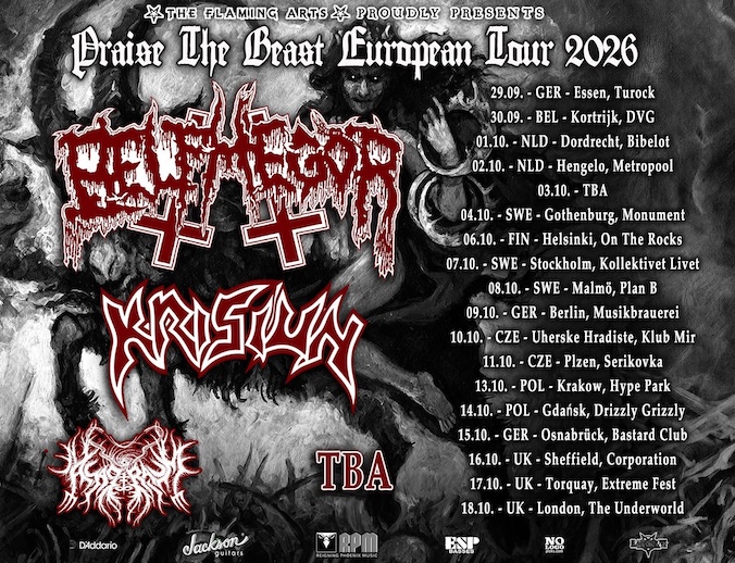 Du betrachtest gerade BELPHEGOR , KRISIUN . ASAGRAUM  – “Praise The Beast” European Tour 2026