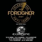 FOREIGNER & EUROPE – Deutschlandtour 2027
