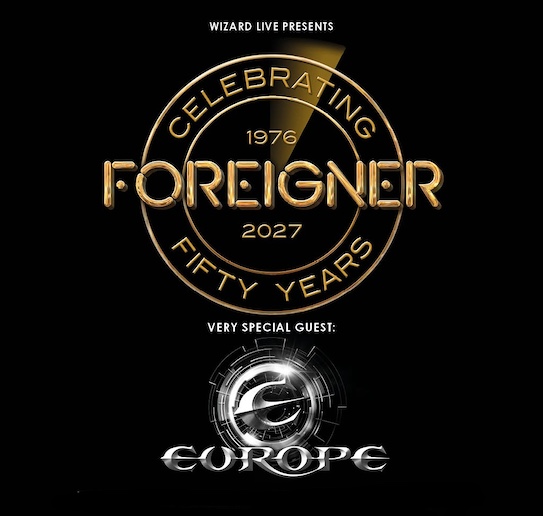 Du betrachtest gerade FOREIGNER & EUROPE – Gemeinsame Deutschlandshows 2027