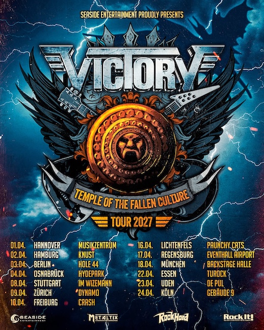 Du betrachtest gerade VICTORY – Hermann Frank kündigt  “Temple Of The Fallen Culture“ Retro-Tour an