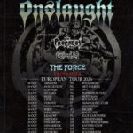 ONSLAUGHT – „The Force From Hell“ European Tour Part II  (plus THE PROPHECY & TORANAGA UK)