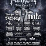 PARTY SAN OPEN AIR 2027 – Erste Bandwelle rollt: PRIMORDIAL, NILE, BLOOD FIRE DEATH, MGŁA, VADER, DESERTED FEAR…