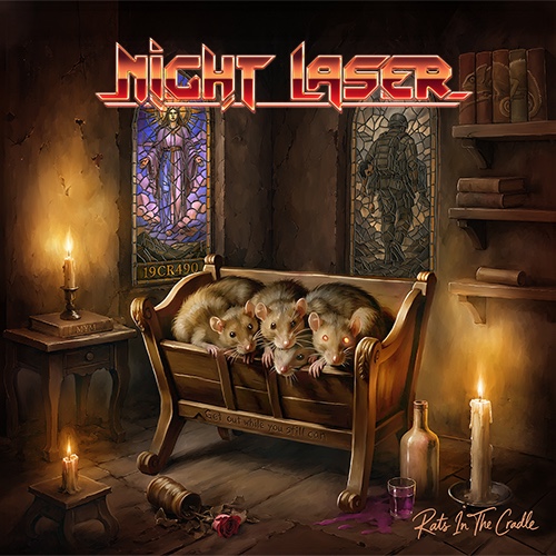 Mehr über den Artikel erfahren NIGHT LASER  feat. Sebastian Zierof – Sleaze Rocker go Power Metal: `Defenders` Single im Clip