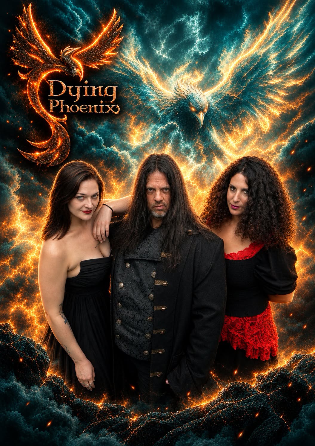 Du betrachtest gerade DYING PHOENIX – Symphonic Metaller mit `Reborn´ Video von kommender EP