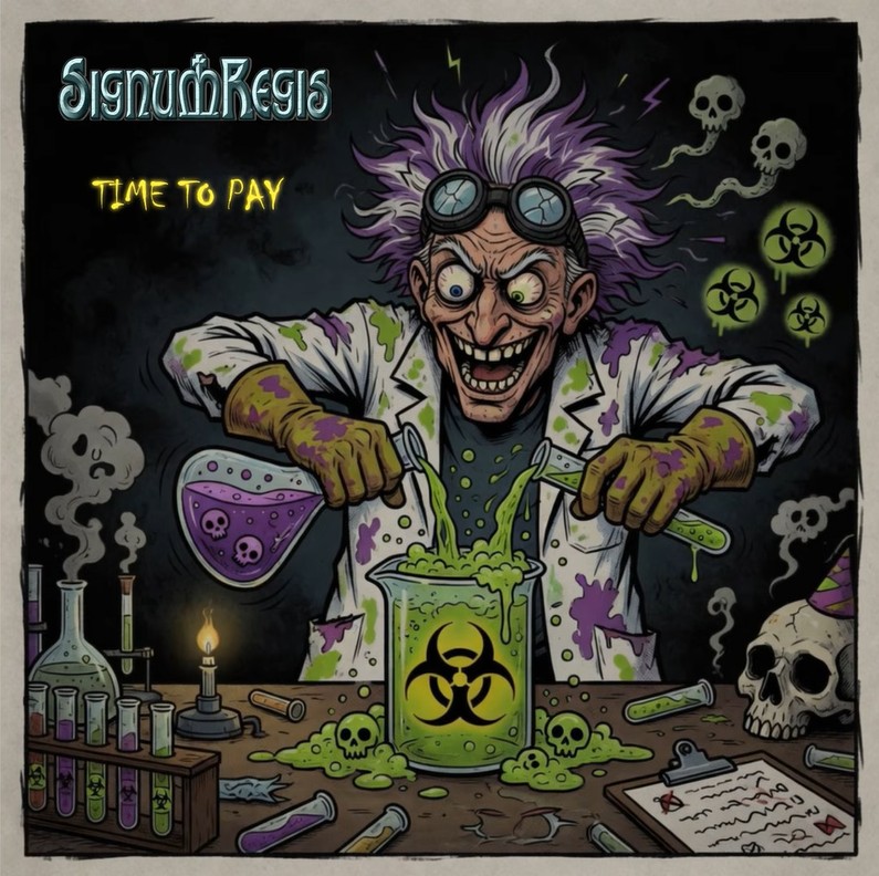 Du betrachtest gerade SIGNUM REGIS ft. Tim `Ripper´ Owens – `Time To Pay´ Single ist da
