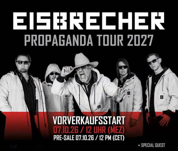 Du betrachtest gerade EISBRECHER – “Propaganda“ Tour für 2027 geplant