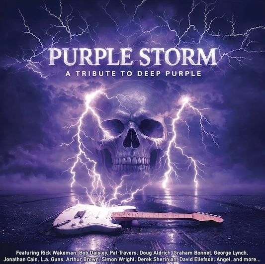 Mehr über den Artikel erfahren DEEP PURPLE Tribute von DOUG ALDRICH, BOB DAISLEY, JONATHAN CAIN, BOBBY RONDINELLI,  616  – `Burn` vom kommenden “Purple Storm“
