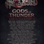 SAXON – “Gods Of Thunder“ Tour kommt 2027